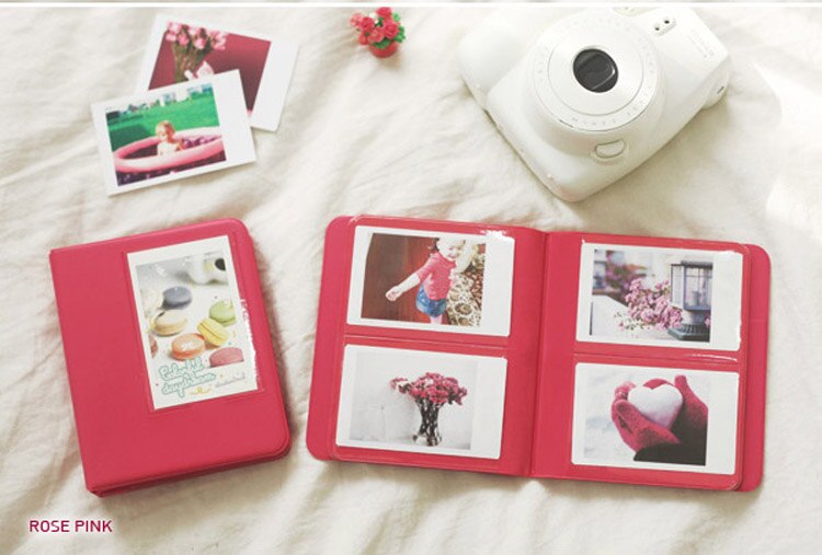 64 zakken Mini Instant Polaroid Fotoalbum Foto Case voor Fujifilm Instax Mini Film instax mini Polaroid album