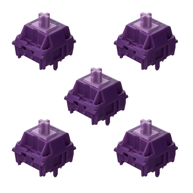 Kailh Purple Potato Switches DIY Mechanical keyboard Switches Waterproof HP Tactile MX POM Stem 18mm Long Spring