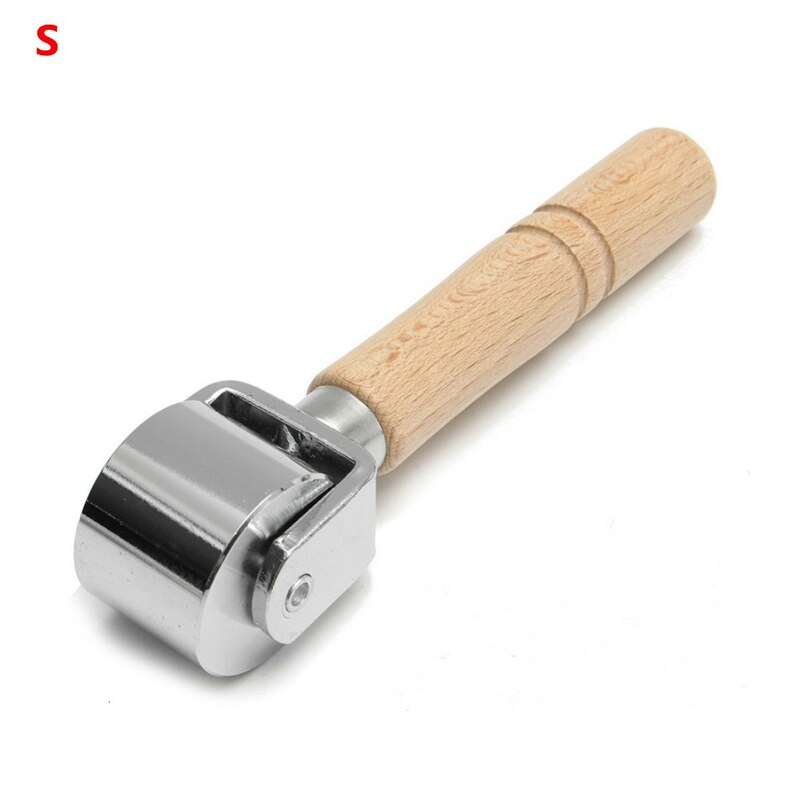 26/60/100MM Wood Leather Craft Roller Leather Press Edge Creaser Smoother For Craft DIY Handmade Hand Leather Pressing Tool