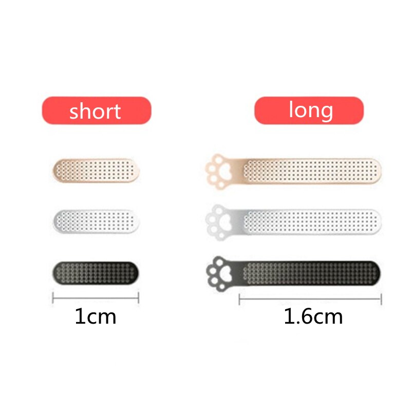 Funda de Metal con forma de Pata de Gato para iPhone, malla antipolvo, Red a prueba de polvo, para modelos 12, 13Pro Max, 13MinI y 12Mini