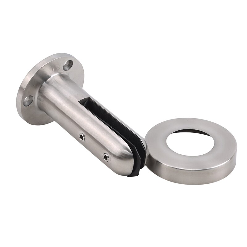 304 Stainless Steel Clamp Glass Panel Pool Fence Staircase Bracket Spigot Balustrade Floor Deck Mount Support Clamp