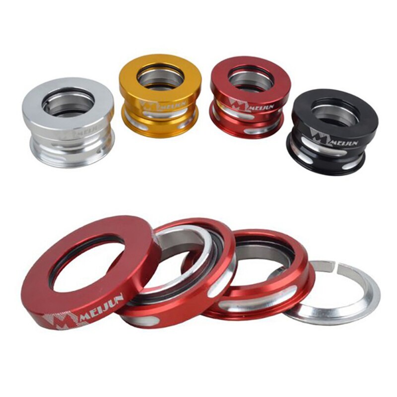 Folding Bike Headset Bicycle Sealed Bearing Bowl Set Foldable Bicycle Parts Bicycle Headset Cover Bowl Cover Light Headsets