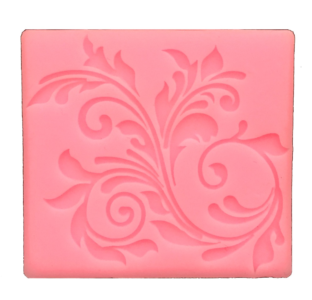 Vier lagen Rose Bloem Patroon Kant Mold Siliconen Suiker Kant Pad Cake Brim Decoratie Mat Mold Keukengerei DIY Fondant Zeep Baking Mat Bakeware benodigdheden - 39.5x29.8x0.2cm