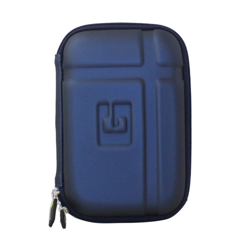 Tragbare Schützen Fall + Schwarz Abnehmbare Ring Neck Strap für Garmin GPSMap 60CS 62 64 62st 63SC 64st 66st Astro 320 220: Marineblau