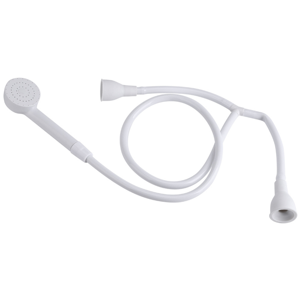 Pet Dog Cat Cleaning Shower Head Hose Push On Bath Tub Sink Faucet Pet Water Shower Head