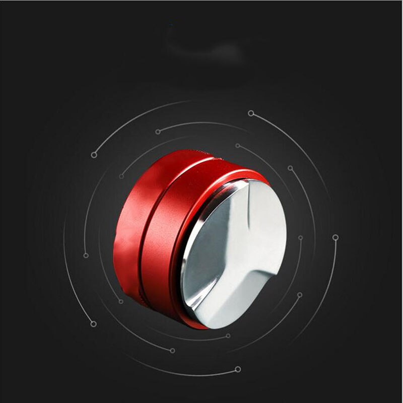 Stainless Steel Powder Press Coffee Dispenser Powder Press Hammer Flat Powder Kitchen Coffee Bean Press Tool