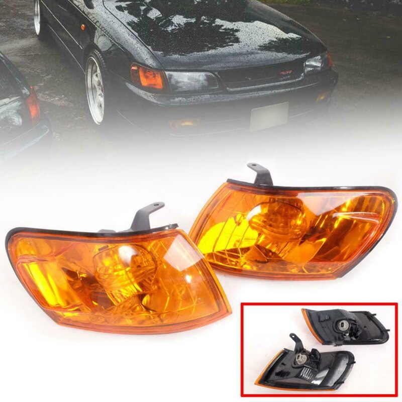 Auto Vorderen Ecke Lampe Lichter passen für Toyota Corolla AE100 E100 AE101 93-97