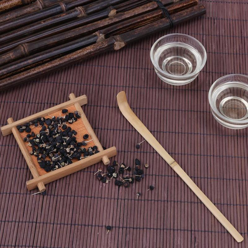 Håndlavet bambus te scoop matcha ske sticks te ceremoni tilbehør