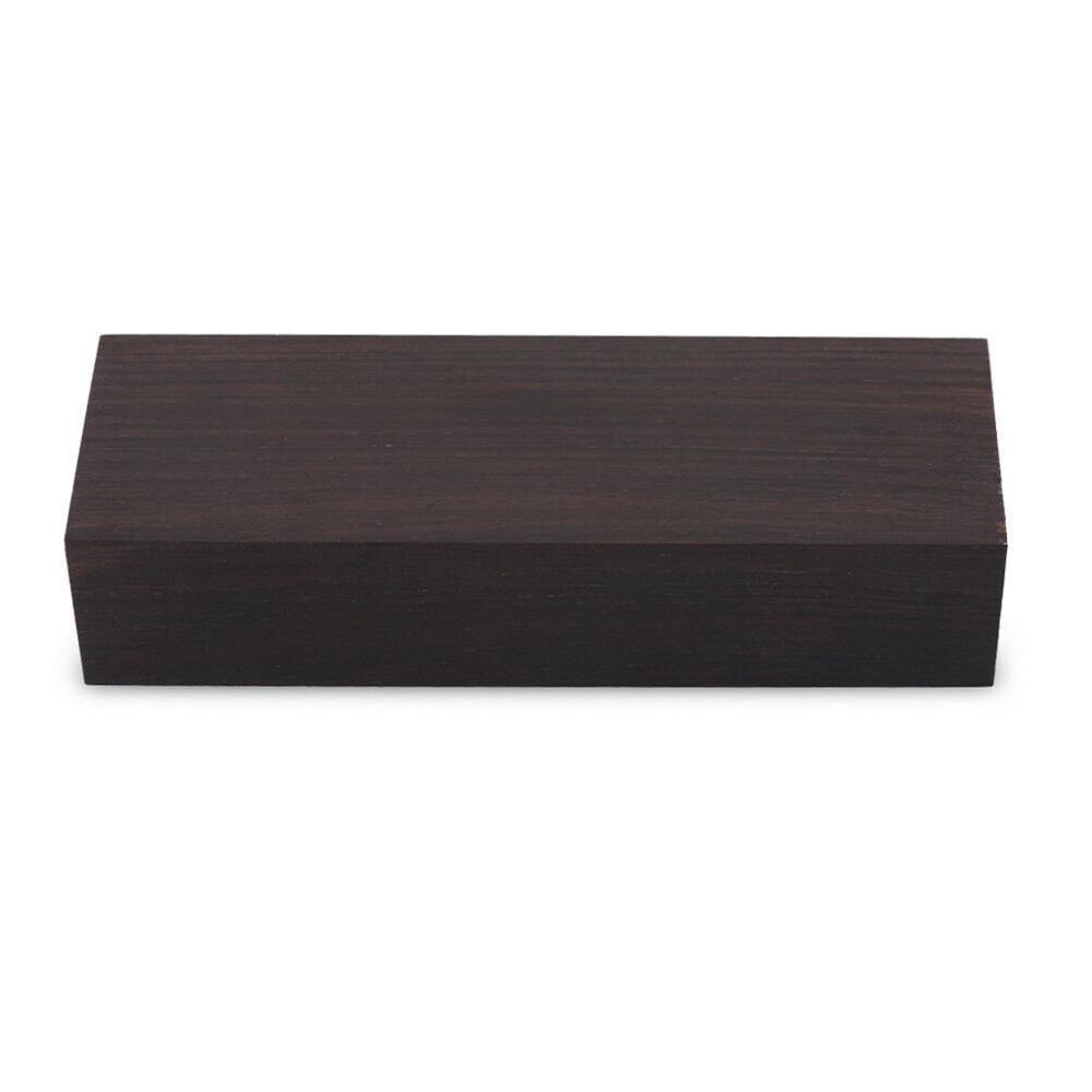 Afrikansk ebenholts knivhandtag material träämnen gitarrdelar 120*40*25mm