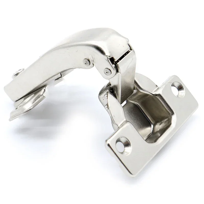 Bisagra hidráulica de esquina ciega de 90 grados, juego de bisagras de puerta Angular oculta plegable para armario de cocina, herrajes para muebles, 2 uds.