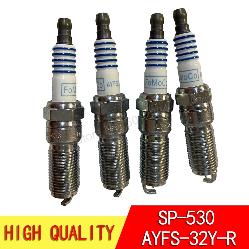 YYJTZ – bougie d'allumage en Iridium, 4/6 pièces, pour moto Ford Escape Lincoln MKZ SP-530 SP530, 530 SP AYFS-32Y-R