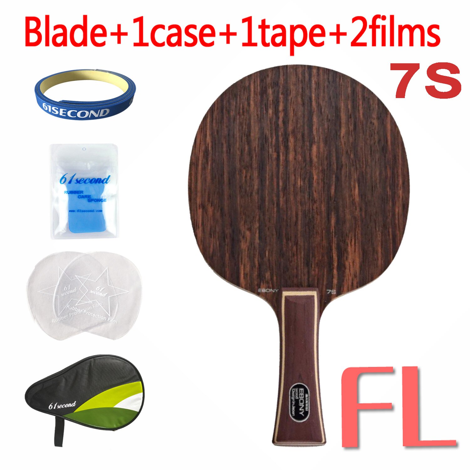 Original Sanwei H5s H7s Table Tennis Racket Ping Pong Blade Bat: H7S FL with HM