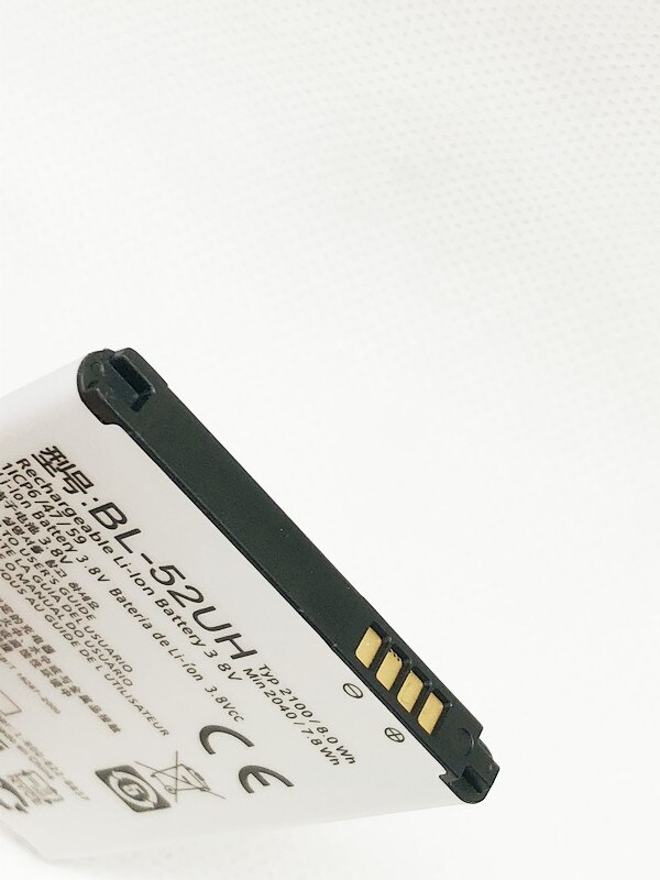 Nueva 2100mAh BL-52UH batería para LG espíritu H422 D280N D285 D320 D325 DUAL SIM H443 Escape 2 VS876 L65 L70 MS323 BL52UH