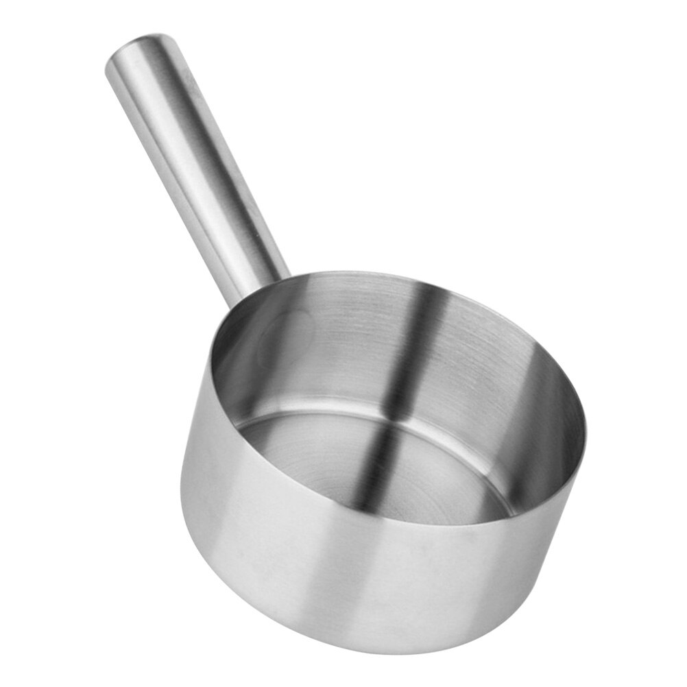 Stainless Steel Water Ladle Long Handle Bailer Water Scoop Home Accessories for Kitchen Bathroom (Diameter 16cm)