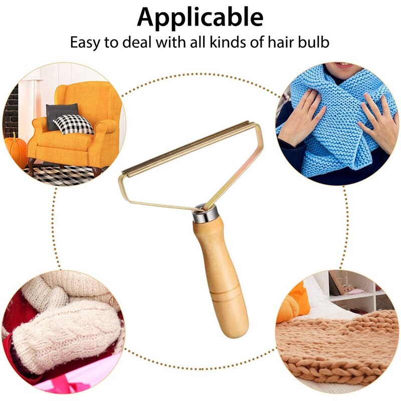 3 Stuk Draagbare Kapok Remover En Multi-Stof Trui Kam Met Stalen Gaas, katoen Wol Roller Handleiding Wol Trui Voor Wol Pr