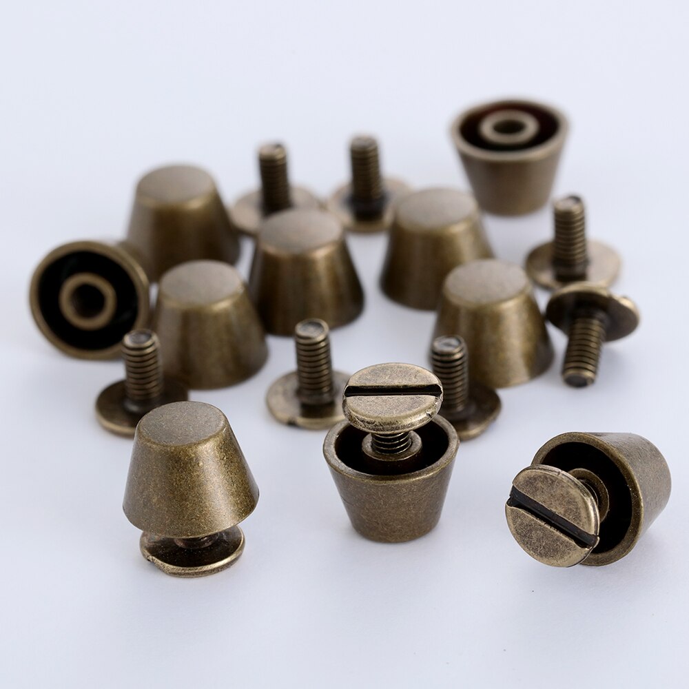 QUARKZMAN 200 sets afzonderlijke knopklinknagels, 10 mm