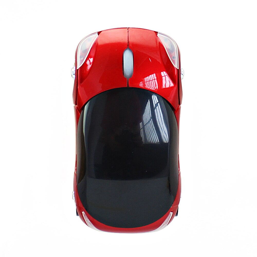 CHUYI Mini 3D Auto Vorm Draadloze Muis 1600DPI Optische USB Computer Muizen Kids Leuke Roze Auto Mause Voor Meisje laptop PC Notebook