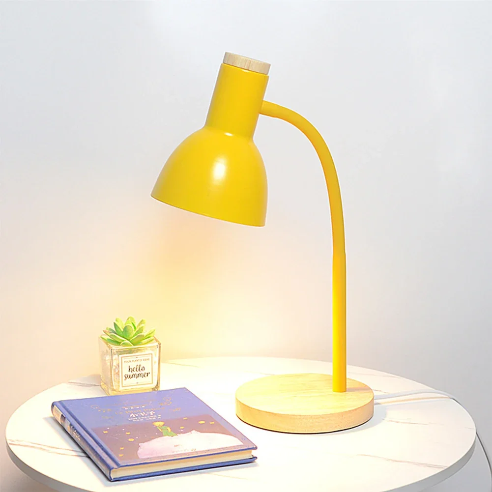 Lampada da scrivania nordica pieghevole a LED in ferro artistico creativo in legno Protezione per gli occhi Lampada da tavolo da lettura Soggiorno Camera da letto Decorazioni per la casa: 16-20W / Blu