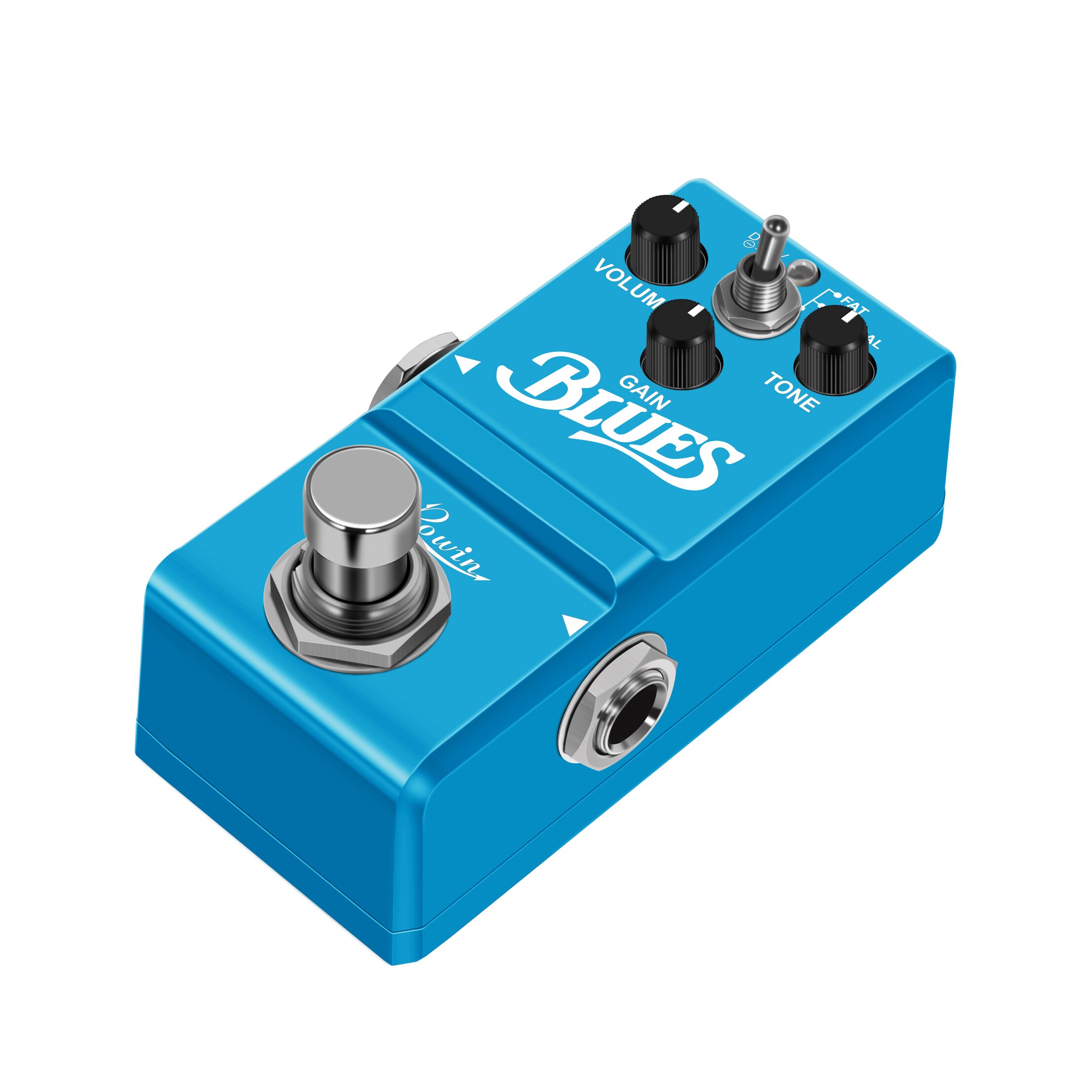 Rowin-Pedal de efectos para guitarra, Pedal de guitarra Overdrive, LN-321, Blue