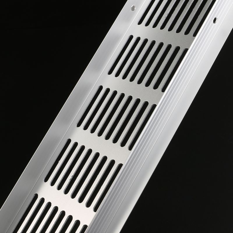 Aluminiumlegering luftventil perforerad plåt webbplåt ventilationsgaller  y98e