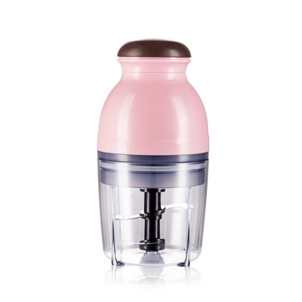 Thuis kookmachine multifunctionele elektrische baby babymenger voedingssupplement sap sojamelk gemalen vlees fruitpers: Roze