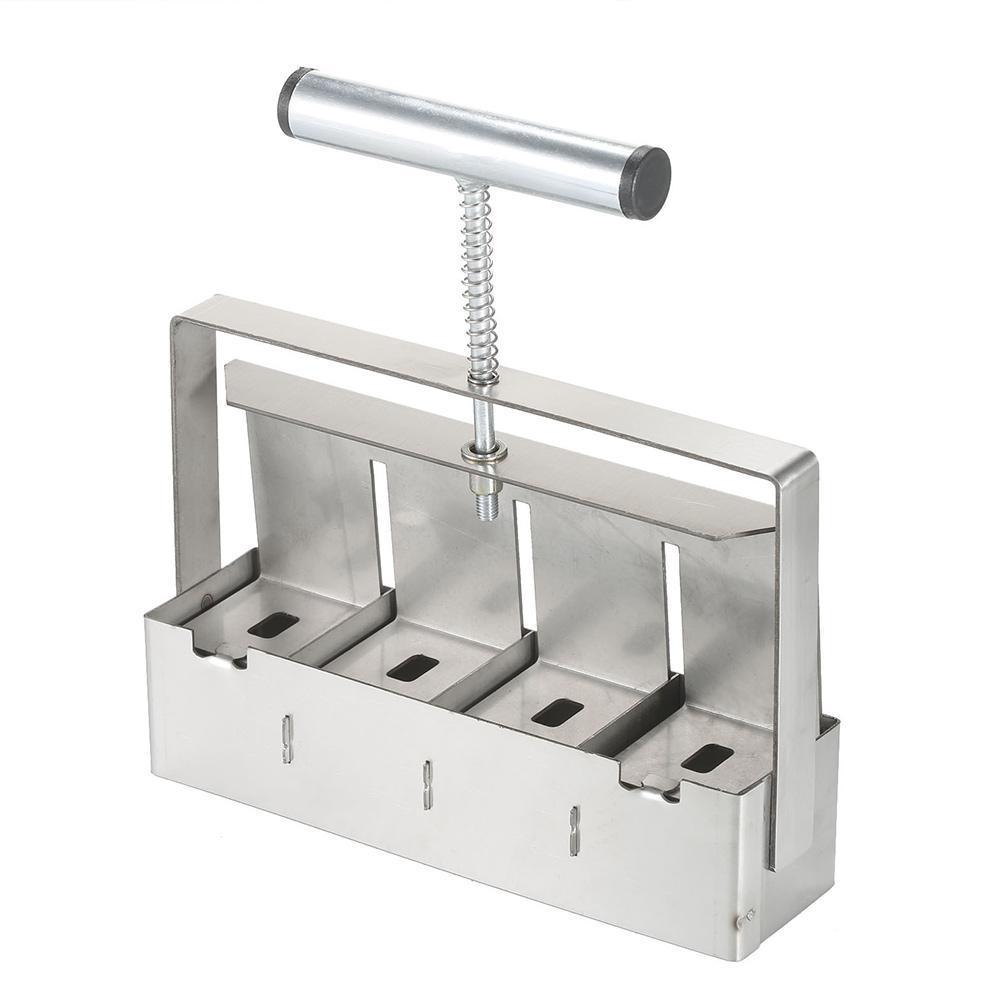 Hand Held Soil Retaining Device Soil Maker With Dibbler DIY Hand Tools Garden Soil Block Making Seedling Raising Device