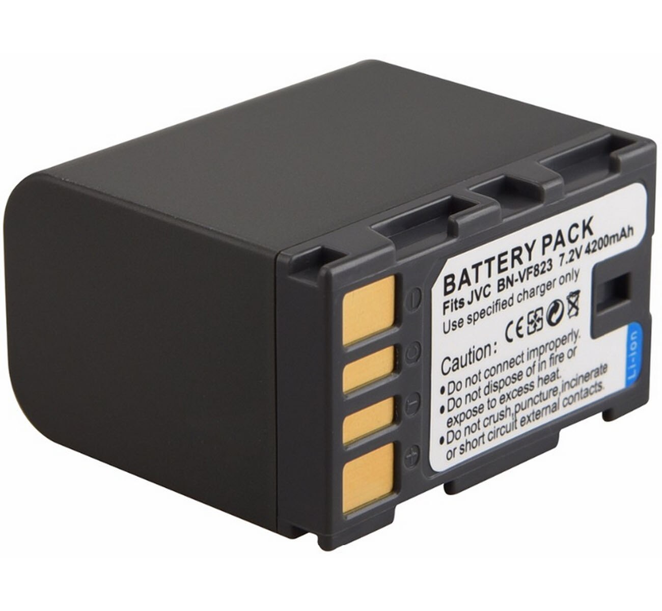 Paquete de baterías para JVC GY-HM70, GY-HM70E, GY-HM100, HM100E, GY-HM150, HM150E, GY-HM170, HM170E, GY-HM180, GY-HM180E videocámara