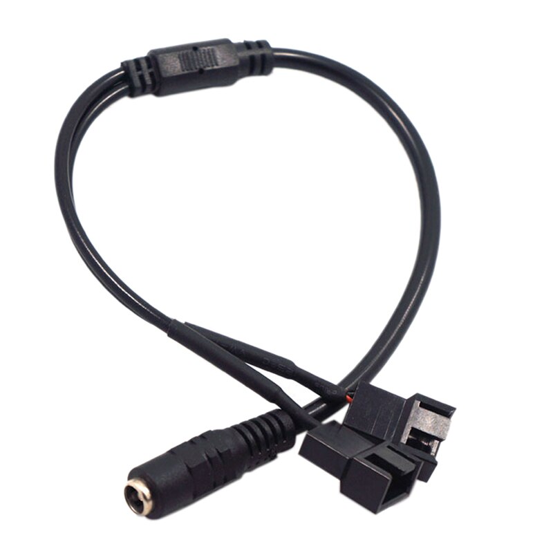 1pc 4pin IDE Molex To 1/2/3/4-Port 3Pin/4Pin Cooler Cooling Fan Splitter 12V Adapter Converter Power Supply Cable PC Fan Cable: 4