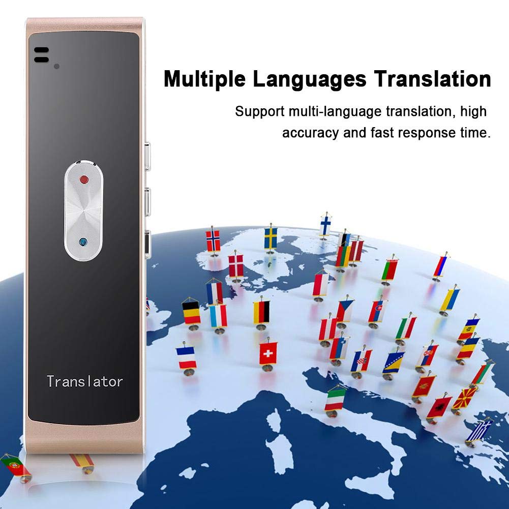 Smart Voice Speech Translator Two-Way Real Time 30 Multi-Language Translation For Learning Travelling Business Meet