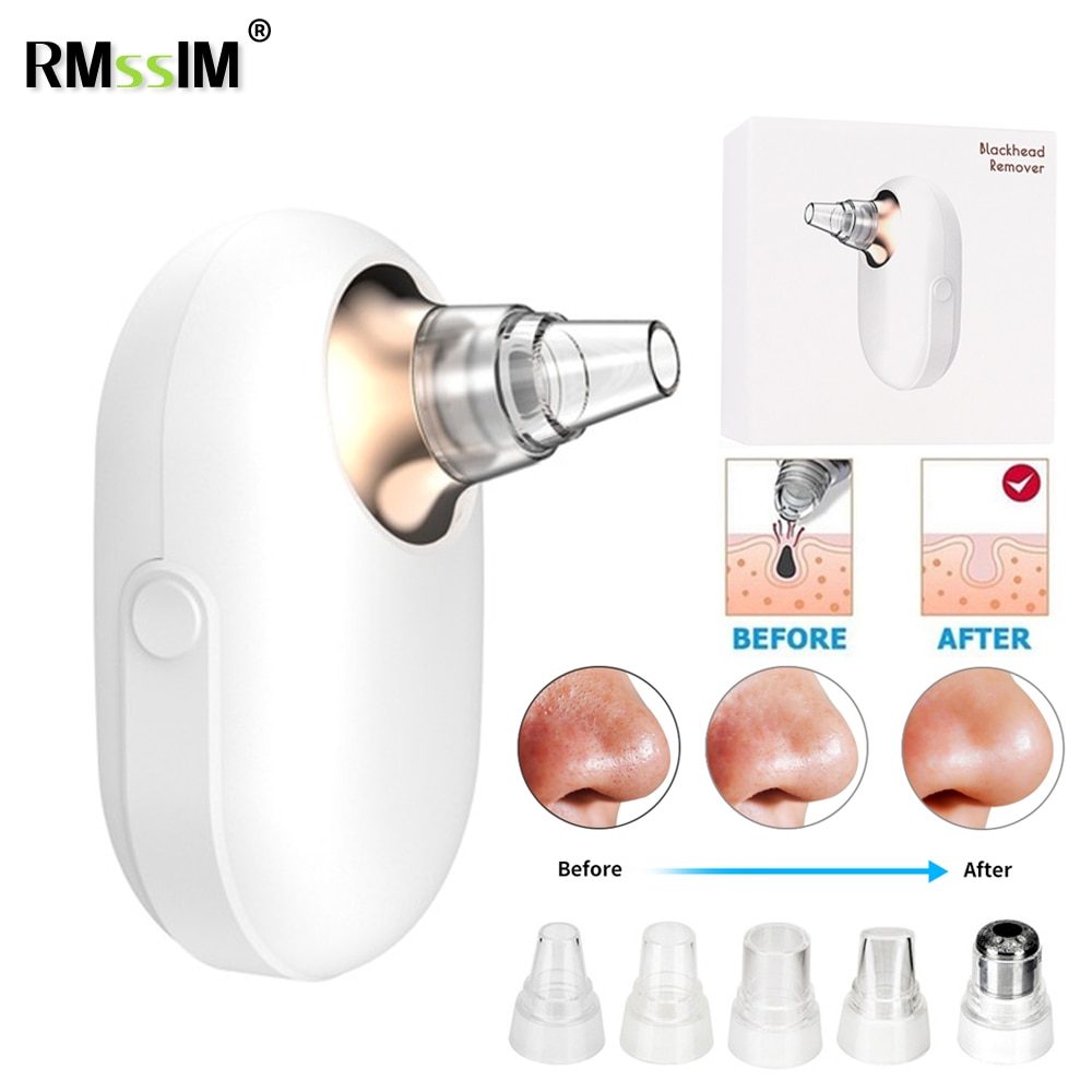 Blackhead Remover Acne Pore Vacuum Skin Care Tools Pimple Removal Blackhead Vacuum Suction Tool Black head Face Pore Cleaner