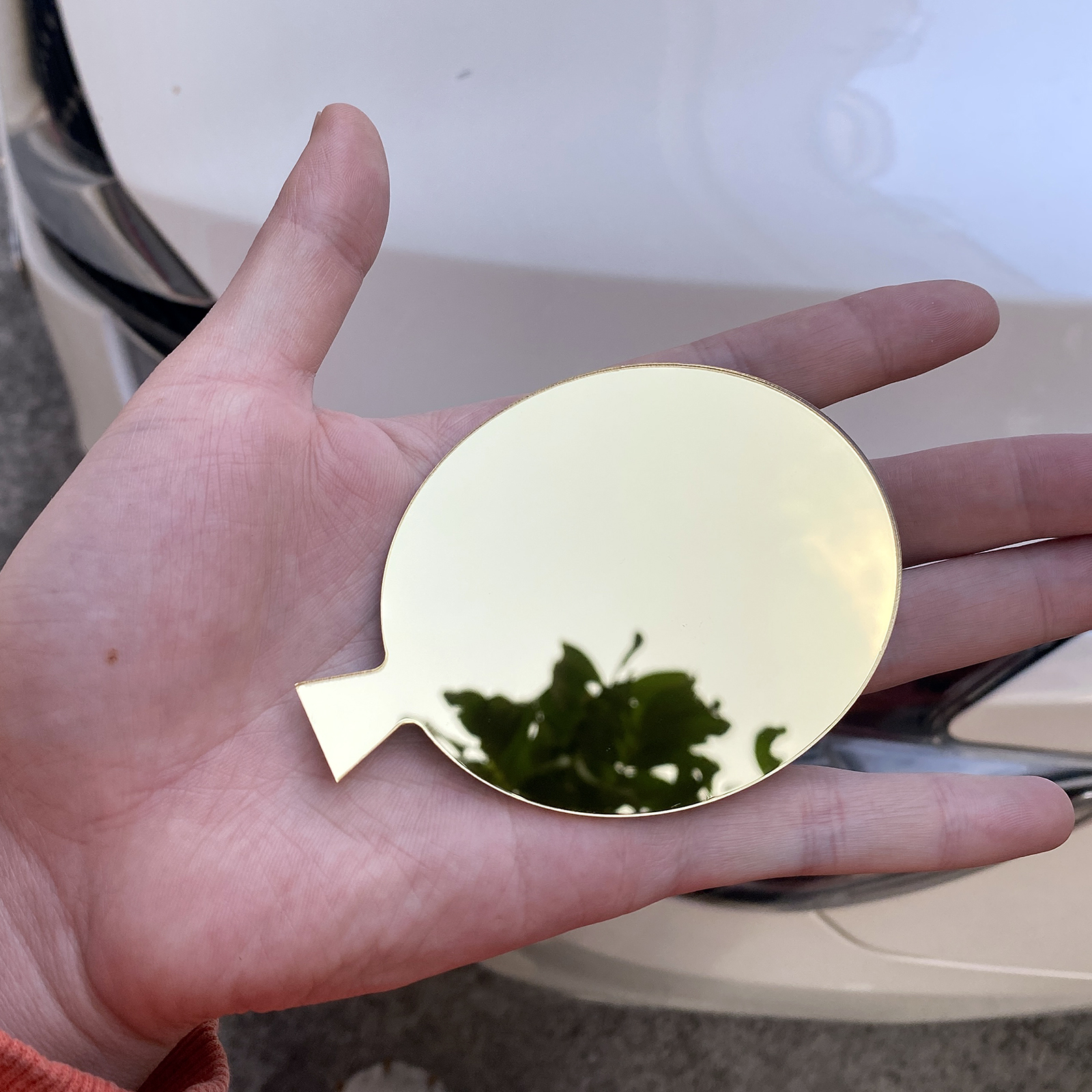 Balloon Acrylic Milestone Blanks,DIY Milestone Balloons Cards for Baby Photo Props,Baby Shower,Baby Keepsake,Wedding Decor: Khaki / 50pcs