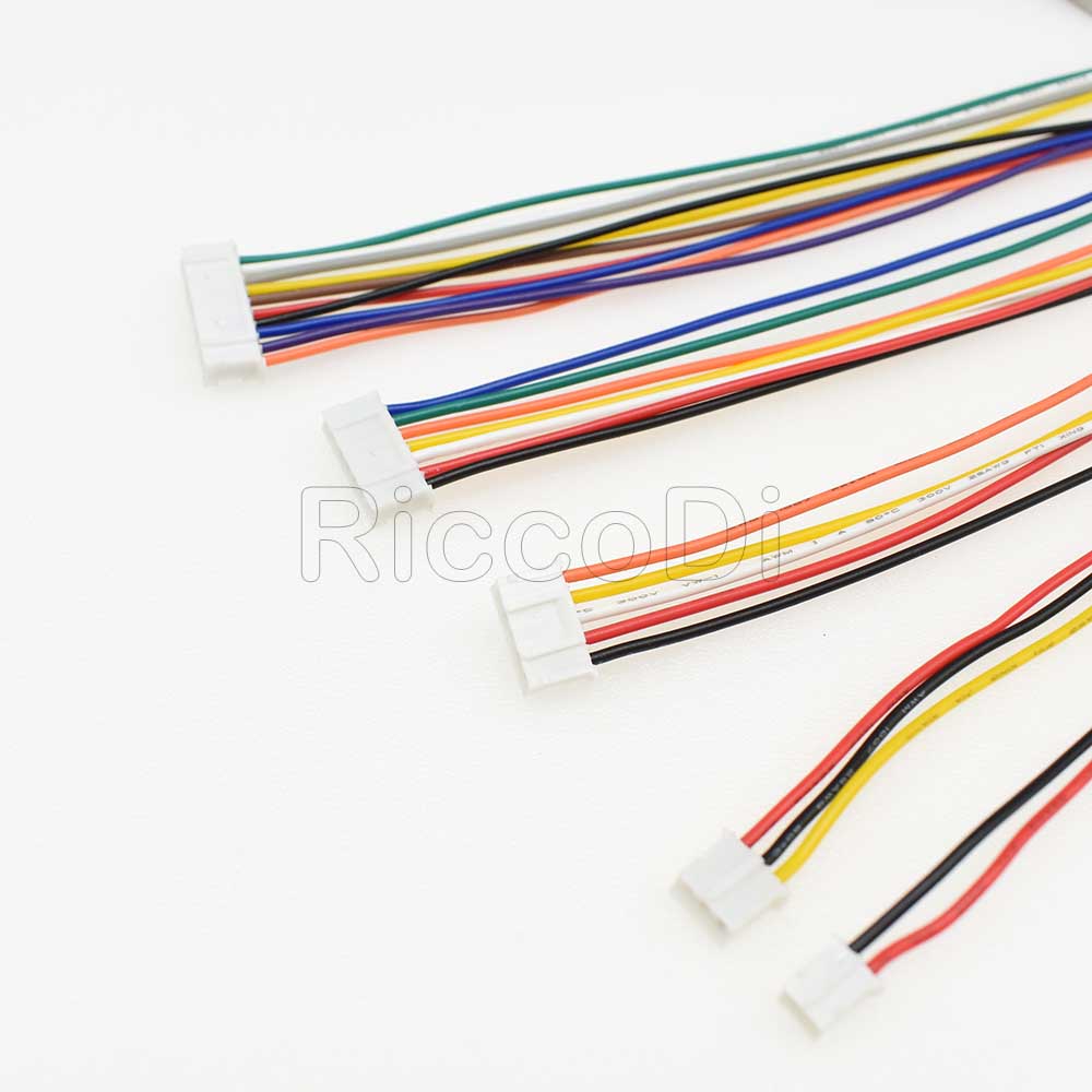 5-10 Stks/partij Jst 2.0 Mm Ph 2.0 2/3/4/5/6/7/8/9/10 Pin Pitch Connector Plug Draad Kabel 100 Mm Lengte 26AWG