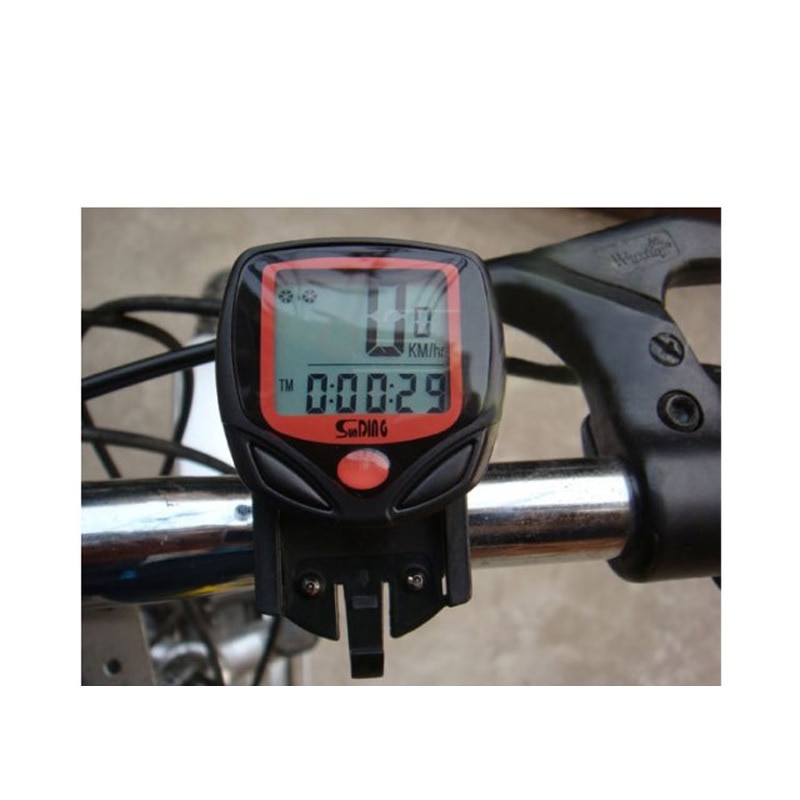 14 Functions Waterproof LED Sunding SD-548B Wired Bike Bicycle Computer Cycling Odometer Speedometer