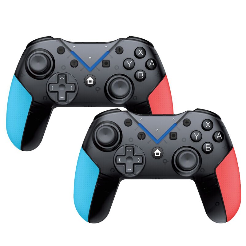 Manette sans fil Bluetooth pour Nintendo Switch Pro NS-Switch Pro manette de jeu pour Console Switch avec poignée 6 axes: 2PCS D31