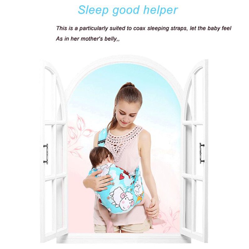 Nyfødte babybærere mesh spædbarn slynge wrap amning papoose ammepose sommer åndbar