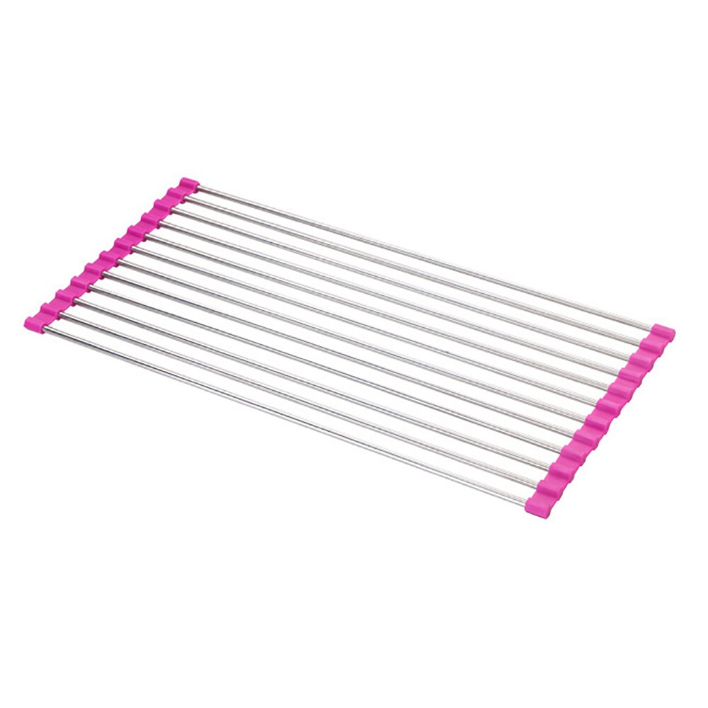 niffgaff Scolapiatti a 2 ripiani, in acciaio inox, antiruggine, con
