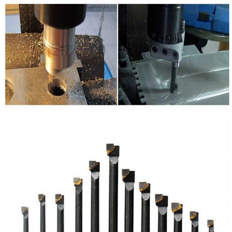 50mm head milling cutter rotary 9PCS bore cutter set MT2 MT3 F1-12 lathe boring head cutters