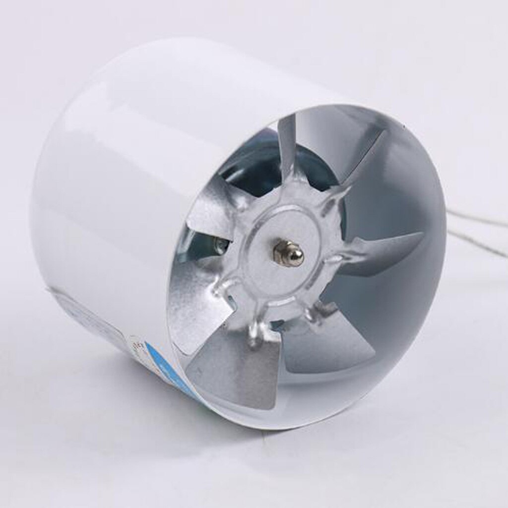 4 inch Inline Duct Booster Fan High CFM, HVAC Exhaust Intake Fan, Low Noise