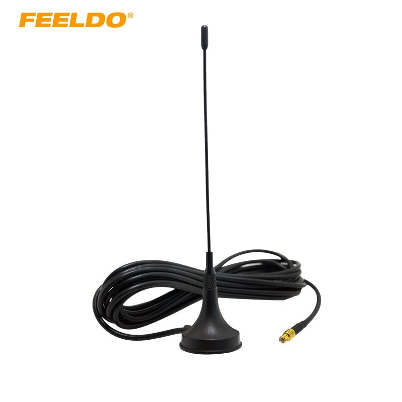 FEELDO Auto MCX Connector Actieve Digitale Tv-antenne Met Ingebouwde Versterker Auto Antenne Antenne # HQ922