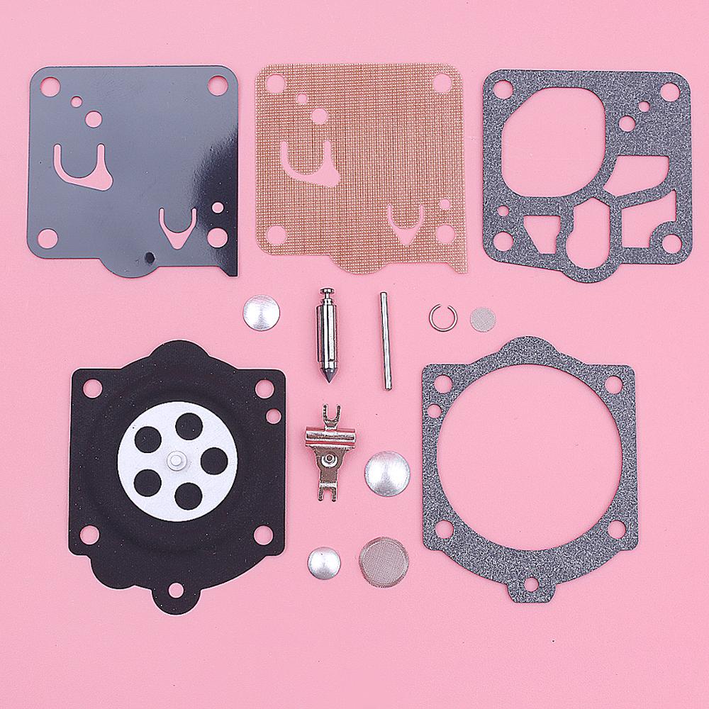 Kit de reparación de reconstrucción de diafragma de carburador, piezas de herramientas de motosierra para Stihl 066, 050, 051, 056, 064, 076, MS660, Walbro 11-WJ, 5 unids/lote