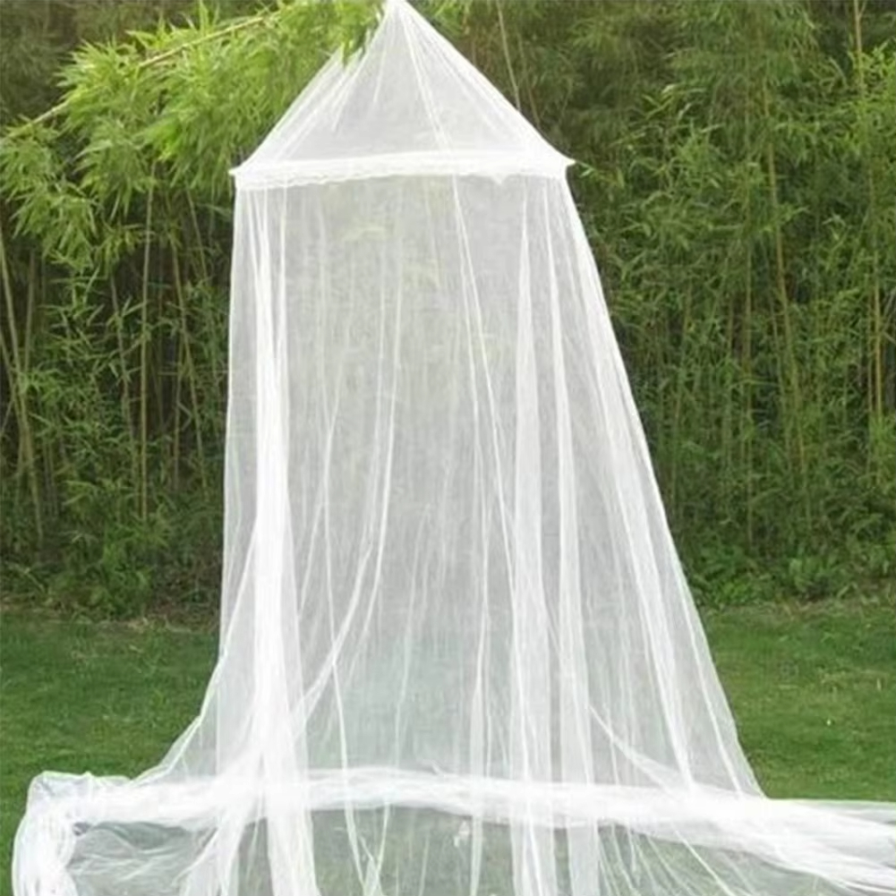 Mosquito Mesh Net Large Dome Hanging Mosquito Net Bed Net Tent Fly Insect Repellent Protection Home for Bed Canopy