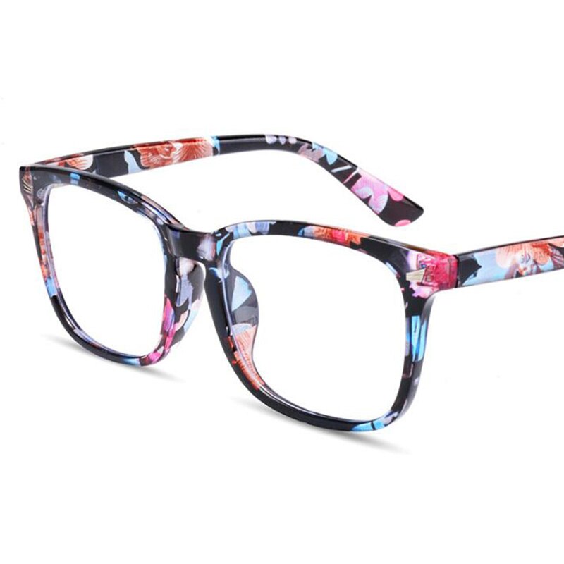 RBENN Blue Light Blocking Glasses Square Nerd Eyeglasses Frame Anti Blue Ray Computer Gaming Glasses UV400: Floral