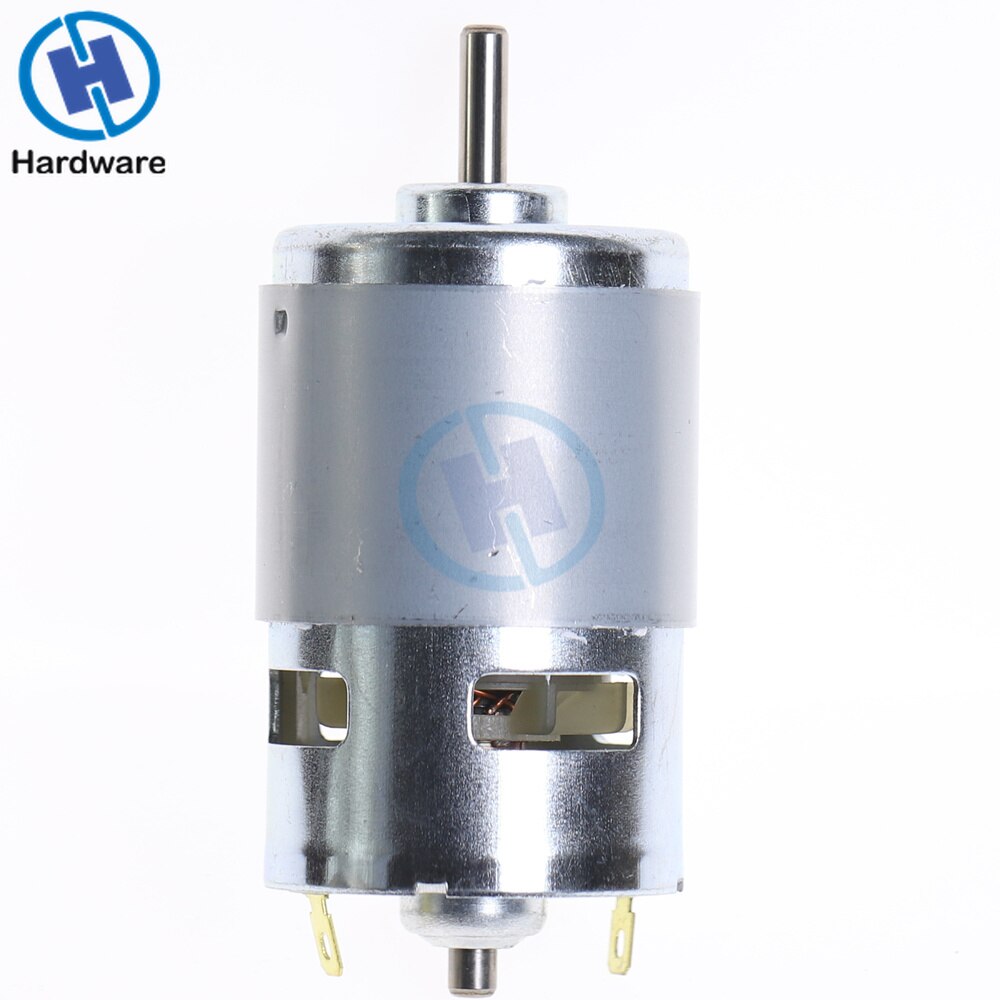 DC 12V-36V 3500--9000 RPM Large Torque Motor High-power Low Noise 775 Motor Ball Bearing Tools