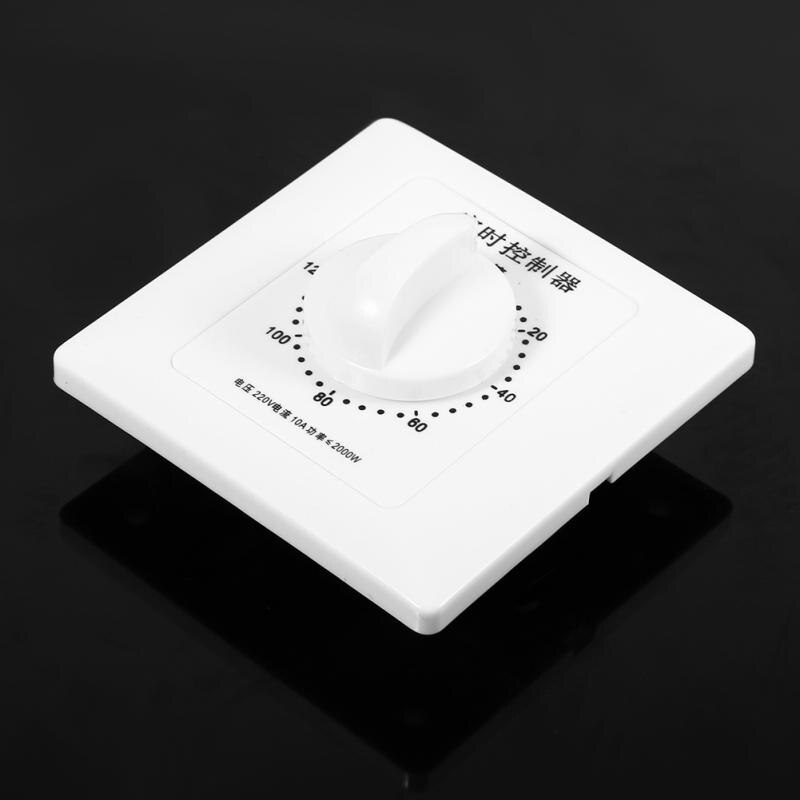 Ac 220v 30/60/120 minutter intelligent timer switch controller nedtælling mekanisk timer switch høj effekt timing kontrol værktøjer