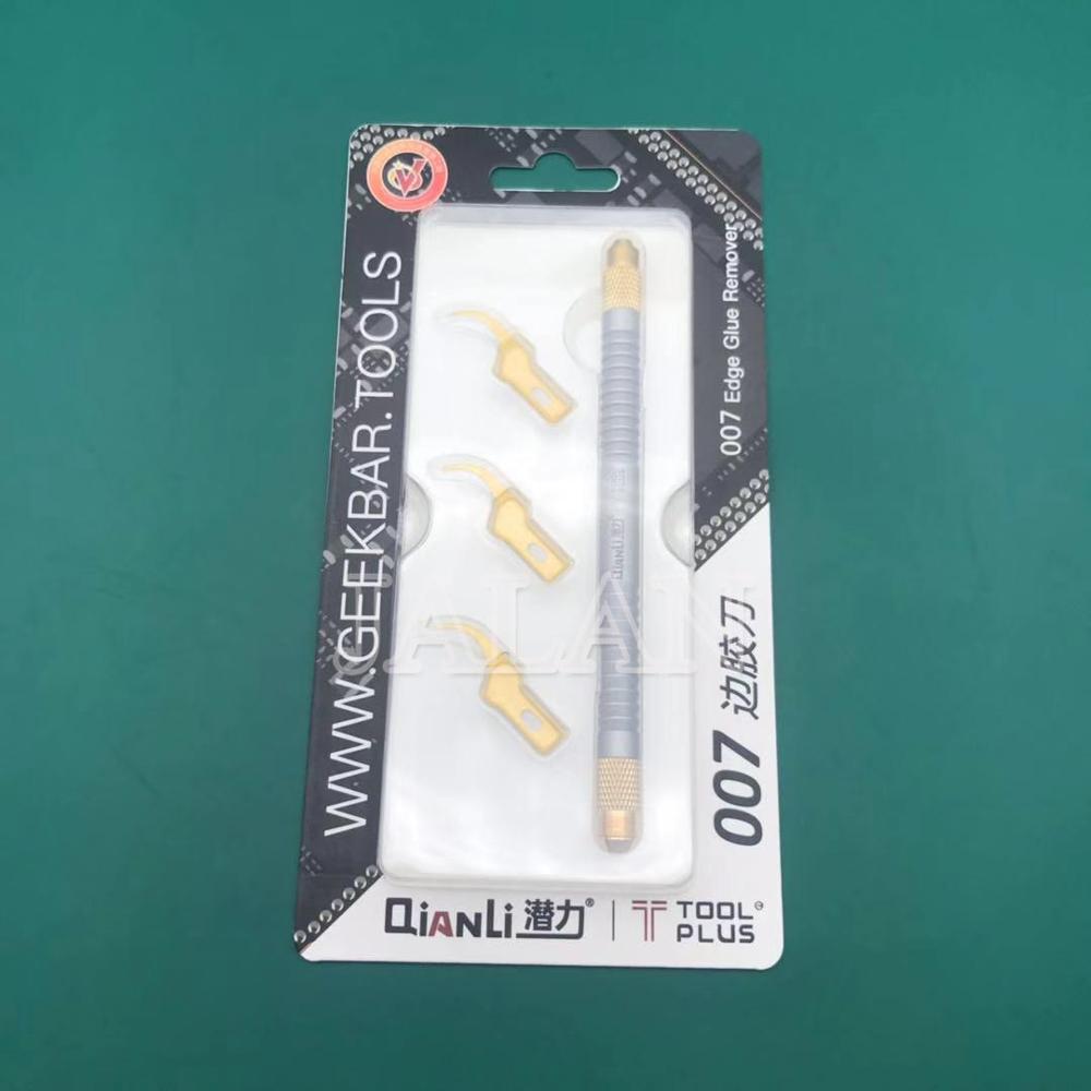 Tool TOOLPLUS QIANLI CPU Glue Remover Blade Manual Sanding 007 Blade With Holder Formobile Phone Repair Not Damage Cpu