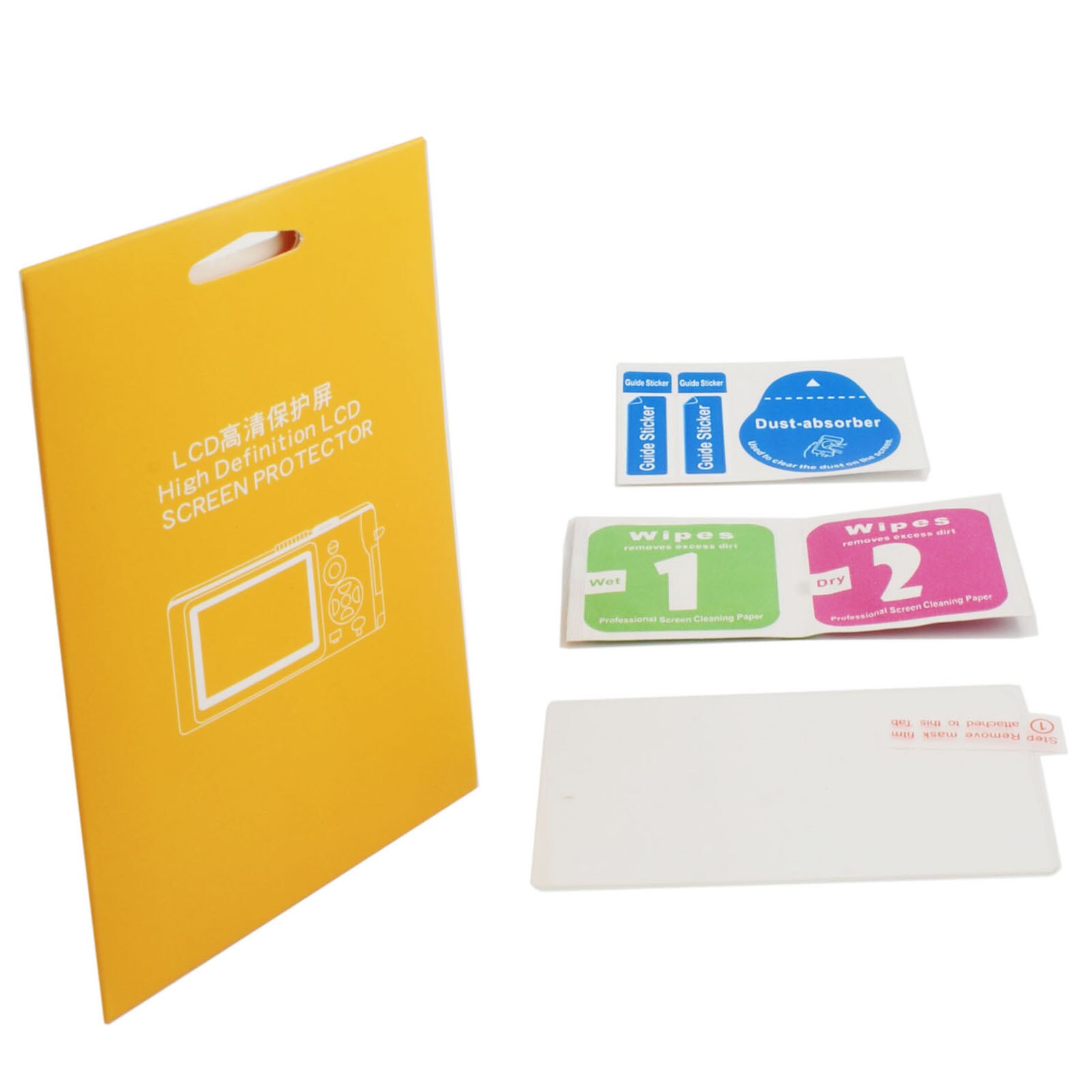 2 Stuks Magic Gehard Glas Screen Protector Film Guard Voor Sony Alpha A5000 A5100