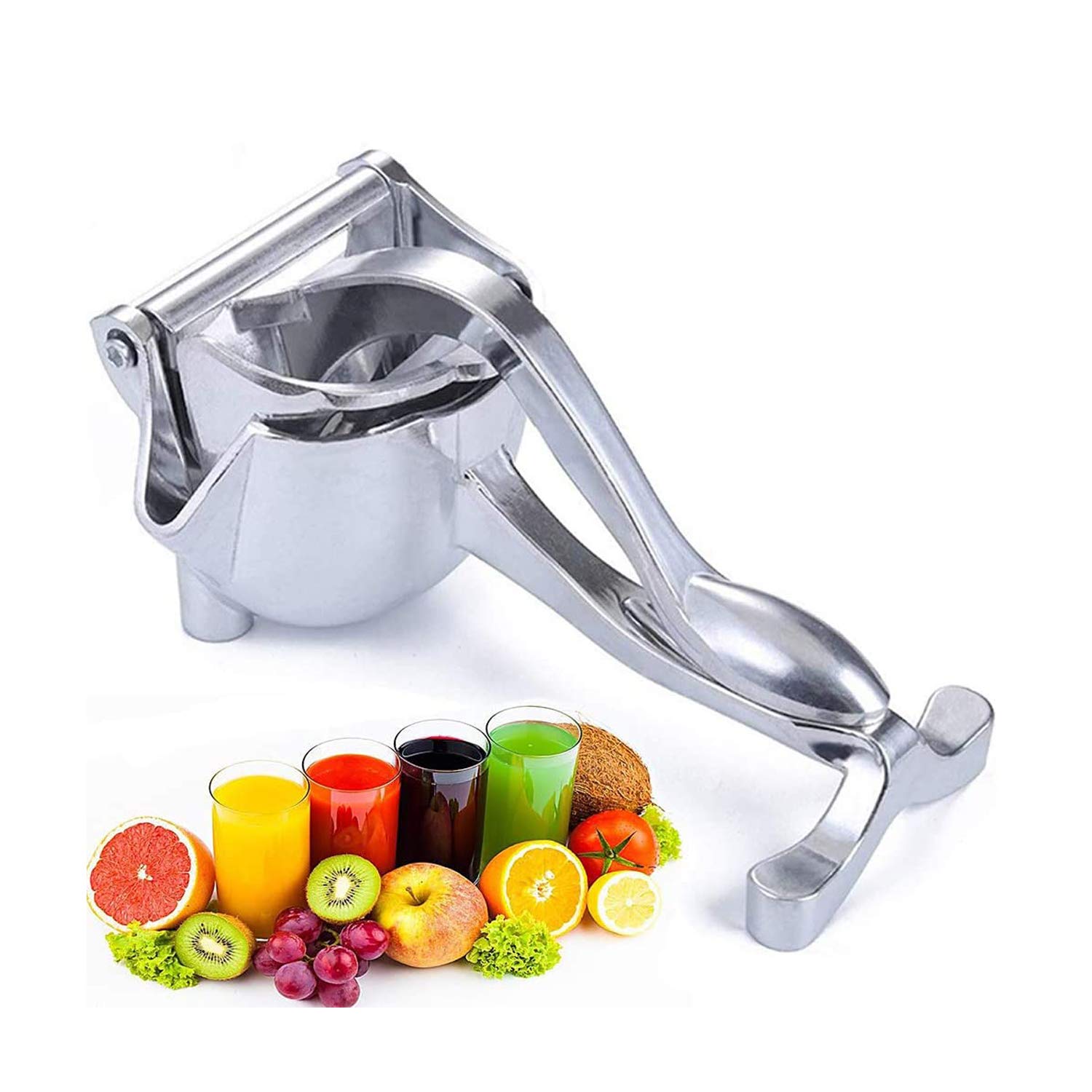 Handleiding Sapcentrifuge Hand Knijper Handheld Zware Druk Citrus Juicer Lemon Lime Oranje Apple Sap Limonade Cocktail Juicery: Default Title