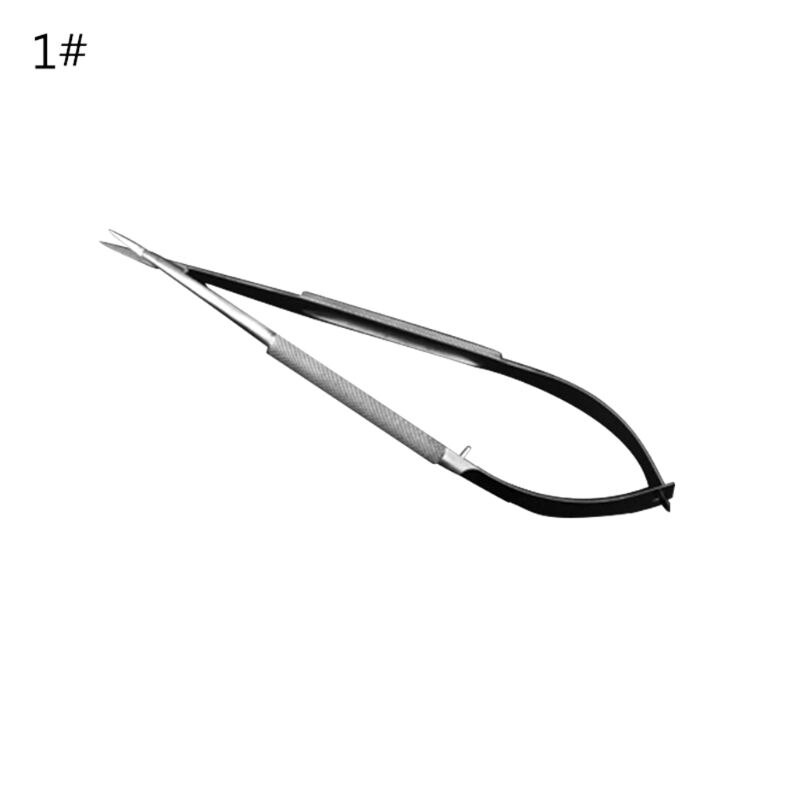 microscope ciseaux pince sonde Micro crochet pince spatule 12cm acier inoxydable