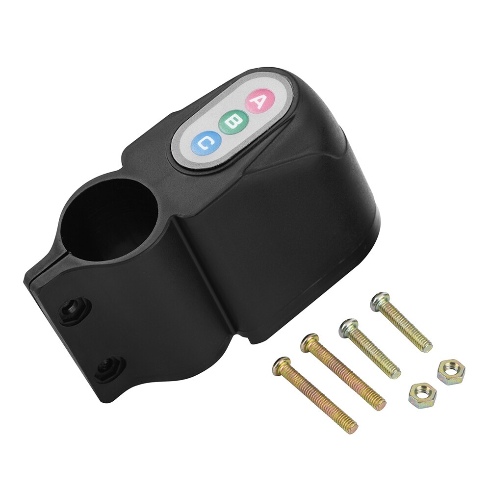 alarm systems security home 4-Digit Password Bicycle Alarm Security Steal safety Lock Motorbike Burglar Alarm Siren alarme