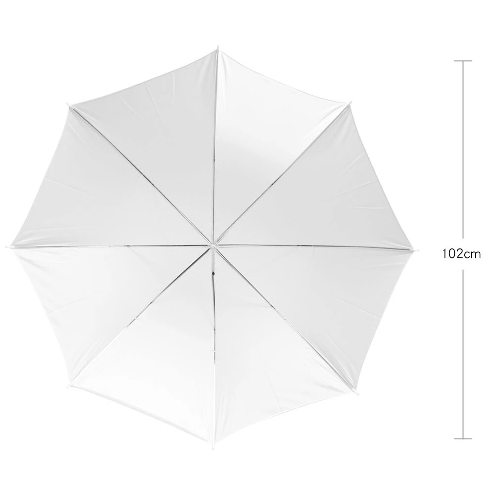 Godox 40 " 102cm reflector zachte paraplu wit reflecterende paraplu